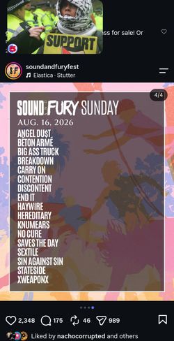 Weekend Pass - Sound and Fury 2026