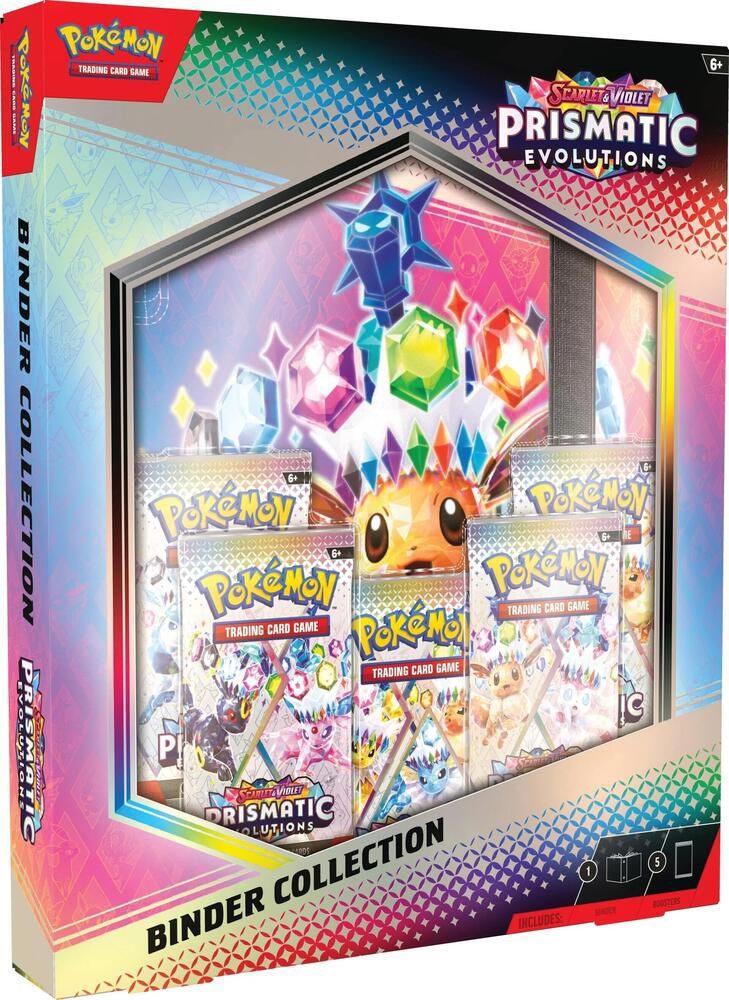 Unopened Prismatic Evolutions Binder Collection - SV: Prismatic Evolutions