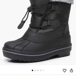 Unisex Winter Snow Boots - Size 2