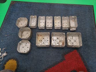Metal electrical box Assortment Lot