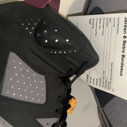 Jordan 6 Retro Bordeaux
