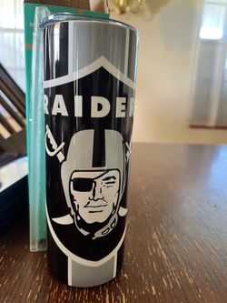 Raiders tumbler