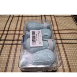 Cat Paw Feet Covers Set of 4 Blue Protective Grooming Accessories