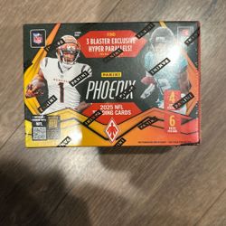 2025 Panini Phoenix NFL Football Blaster Box X 3
