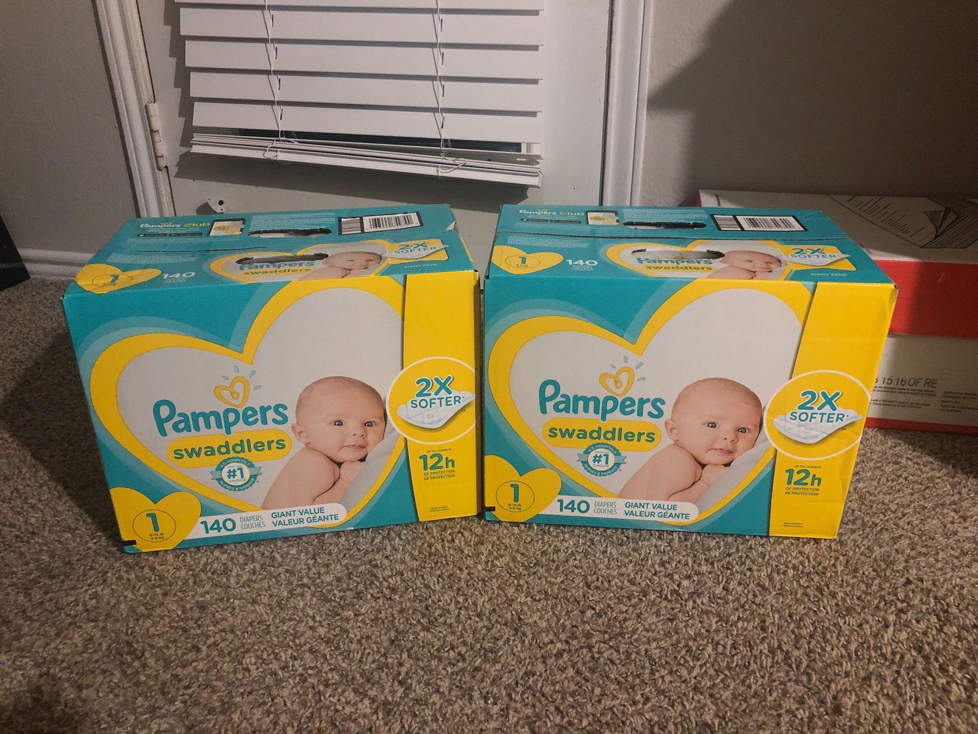 Pampers swaddlers