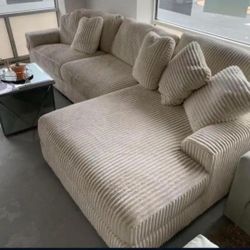 Brand New Plush Cozy Moduler Sectional Sofa Couch 