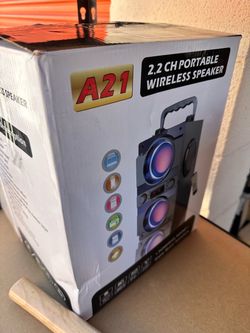 A21 2.2CH Portable Wireless Bluetooth Speaker