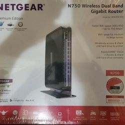 Brand New Netgear N750 Dual Band Gigabit Router