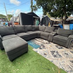 Sofá modular 8pc power usb