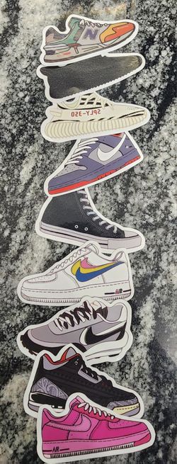 9 Random sneaker stickers as seen 

Pick up 77095 near Telge/West