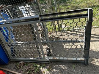Gray Plastic Baby or Pet Gate