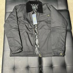 Black Carpenter Work Jacket