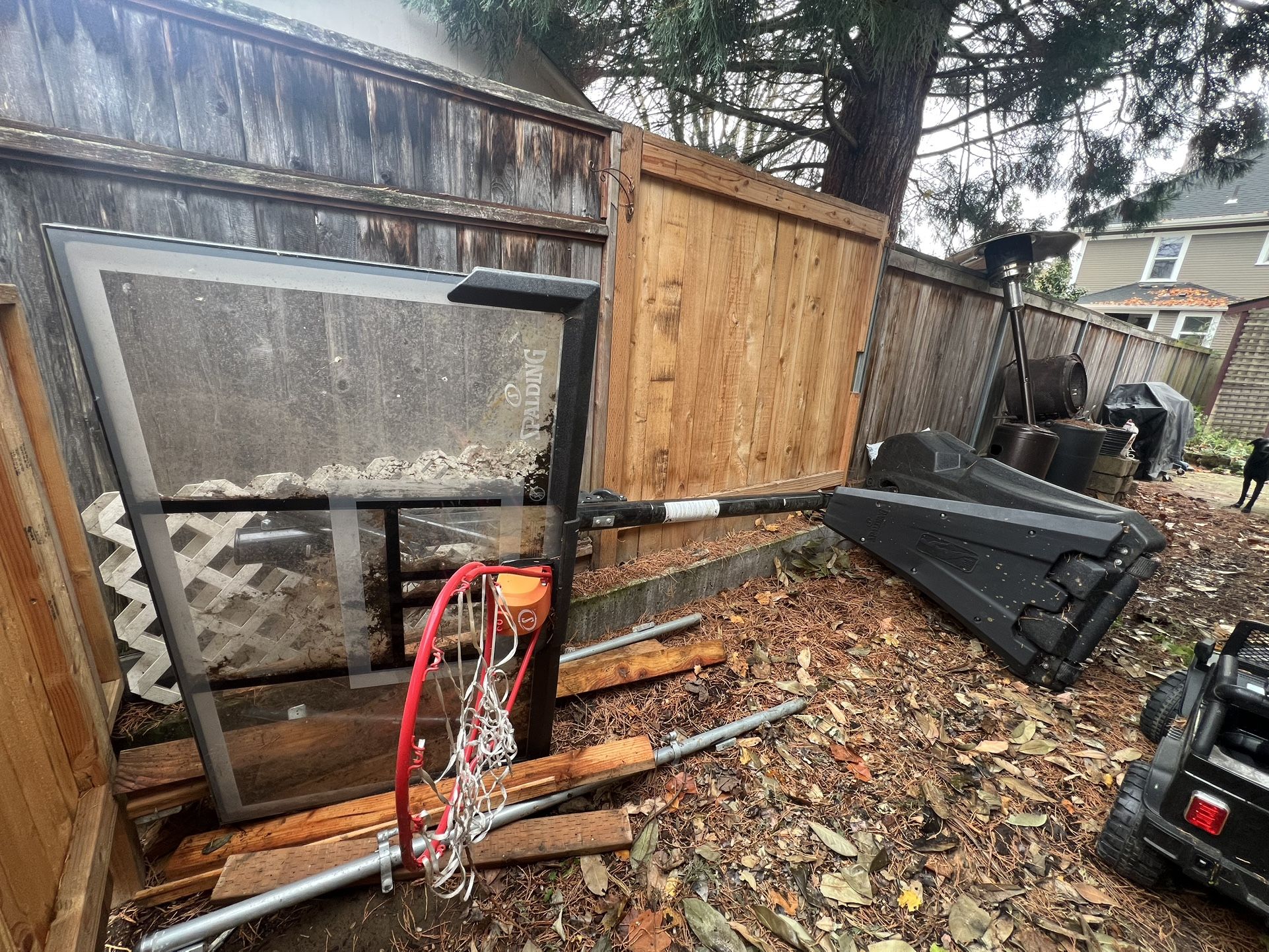 Free Spalding Basketball Hoop