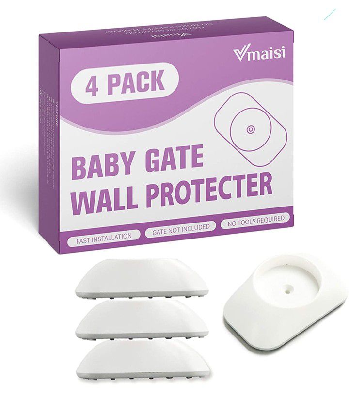 Baby Gate Wall Protectors - 4 Pack - New In Box