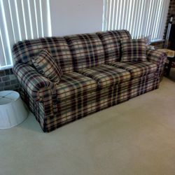 Queen Sleeper Sofa - LIKE NEW 