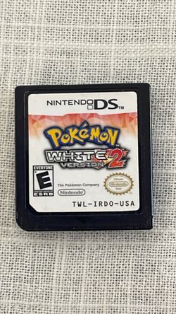 Pokémon white version 2 Nintendo DS