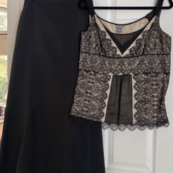Cocktail Skirt And Top