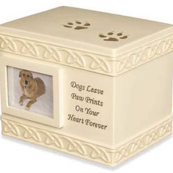 serenity heart pet urn 