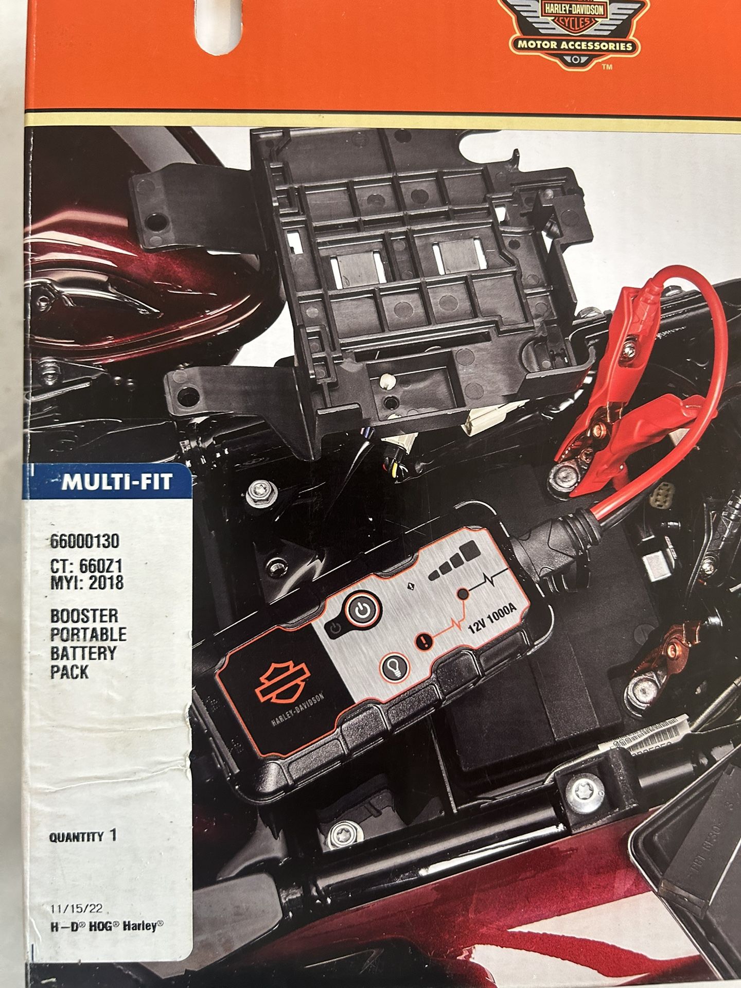 Harley Davidson Booster Pack