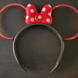 Disney Parks Minnie Mouse LED polka dot headband