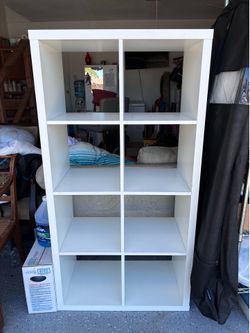 IKEA KALLAX 8-Cube Shelving Unit – White