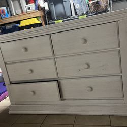 Pali -Modena Double Dresser Vintage White