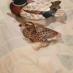 SET (2) VINTAGE COLLECTIBLE DUCKS 