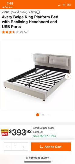 New Bed Frame! In Box