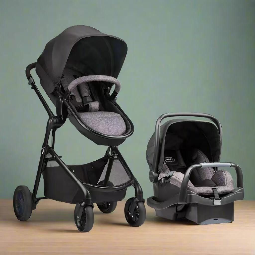 New In Box Evenflo Premium Car Seat Stroller 6 Modes Pivot Modular Travel System Litemax Infant Seat