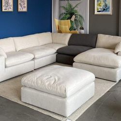 Cloud Moduler Comfy Sectional Sofa Couch 