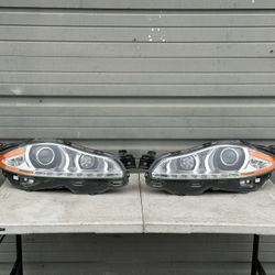 2010-2015 Jaguar XJ Left & Right Headlight Set