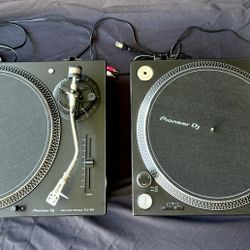 (2x) TWO Pioneer DJ PLX-500 Direct Drive Turntable (Pair) Like New w/Boxes $600 Cash FIRM