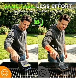 Barbecue grill cleaner