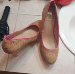 Hair straighteners and shoes