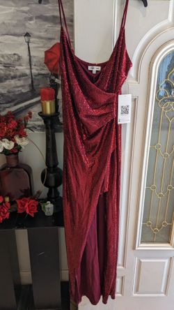 Brand New Red Sequin Dress For Prom Or Graduation 