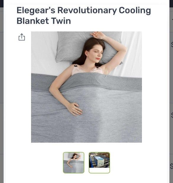 Elegear's Revolutionary Cooling Blanket Twin