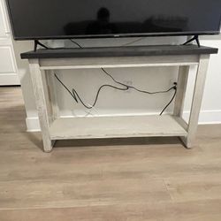 All Wood TV Stand