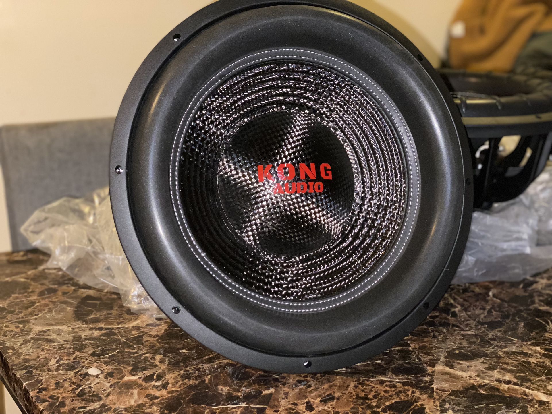 New 15"Kong Audio Neodymium 8000w max power spl subwoofer  $650 - one available  