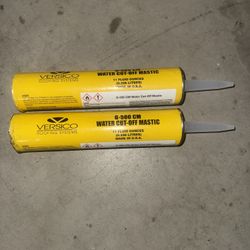 Versico G-500 CM Water Cut-Off Mastic (2 Tubes) – New