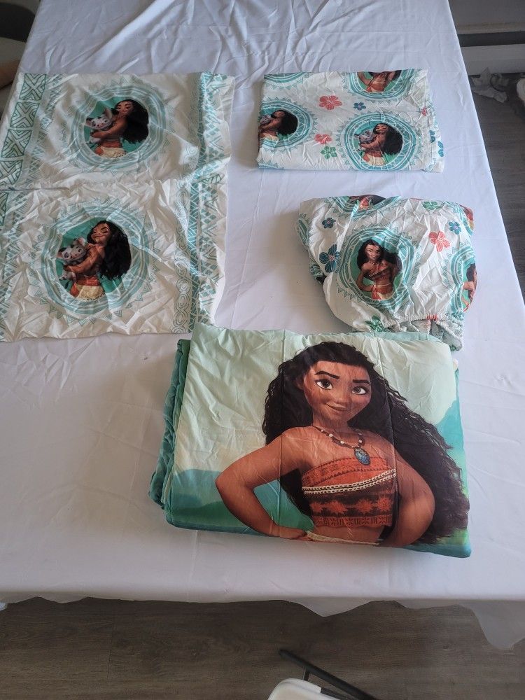 Moana Bed Set Size Full