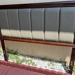 FREE QUEEN BED FRAME.