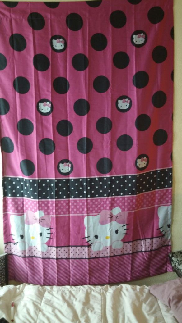 Hello kitty curtain