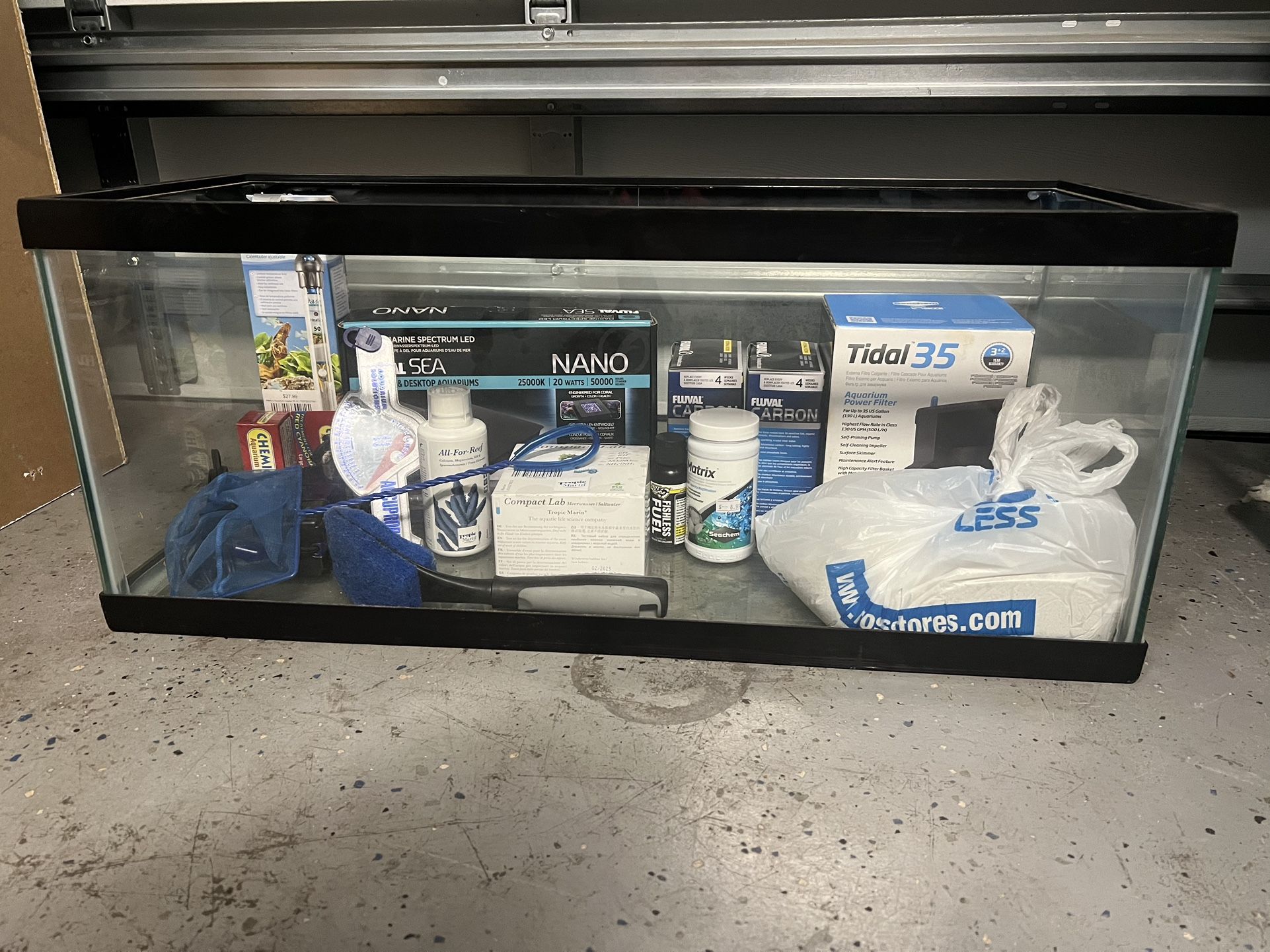 Saltwater Aquarium Setup