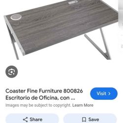 Desk With Built In Speaker 