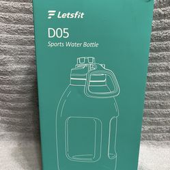 Letsfit D05 Sports Water Bottle 1 Gallon 