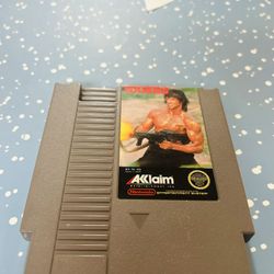 Nintendo NES Game ( Rambo )