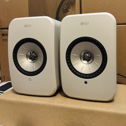 KEF LSX II LT ≈ WIRELESS HI-FI MONITOR SPEAKERS ≈ Audiophile Sound, Bluetooth, AirPlay 2, USB-C, TV & Desktop Ready