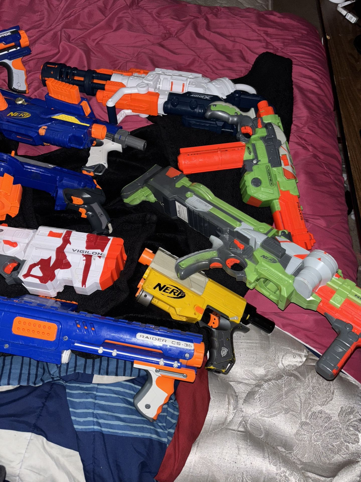 nerf guns