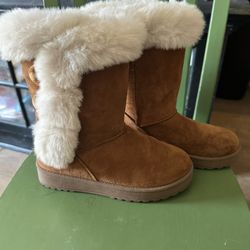 So Sophia Chestnut Girl’s  Boots Size 1