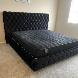 $699 Brand New King Bed Frame With Mattress (Read Description Below)